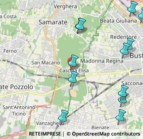 Mappa Via S. Celestino, 21017 Cascina Elisa VA, Italia (2.75083)