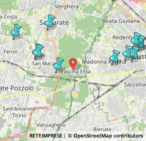 Mappa Via S. Celestino, 21017 Cascina Elisa VA, Italia (2.95)