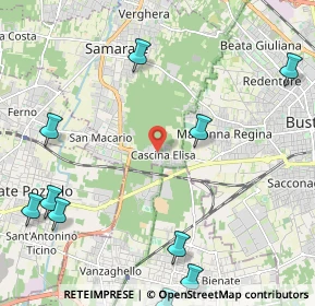 Mappa Via S. Celestino, 21017 Cascina Elisa VA, Italia (3.52133)