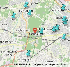 Mappa Via S. Celestino, 21017 Cascina Elisa VA, Italia (2.64818)