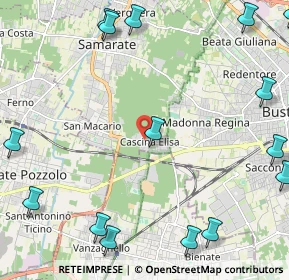 Mappa Via S. Celestino, 21017 Cascina Elisa VA, Italia (3.24133)