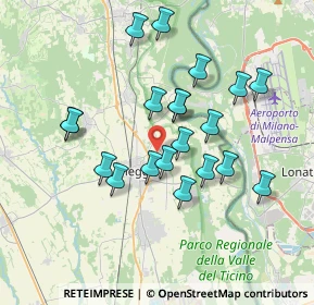 Mappa Via Contini, 28047 Oleggio NO, Italia (3.303)