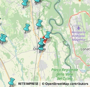 Mappa Via Contini, 28047 Oleggio NO, Italia (6.096)