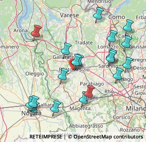 Mappa Via Arconate, 21052 Busto Arsizio VA, Italia (17.0855)