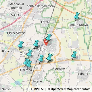 Mappa Via Regonesi Fratelli, 24049 Verdello BG, Italia (1.99417)