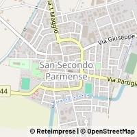 Mapa San Secondo Parmense