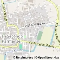 Karta San Secondo Parmense
