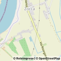 Hartă Riva del Po
