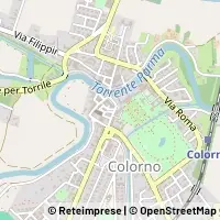 Kaart Colorno
