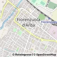 Kaart Fiorenzuola d'Arda