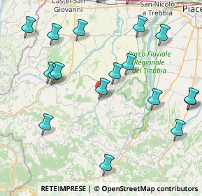 Mappa Via Villanova, 29010 Piozzano PC, Italia (10.3115)