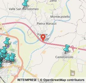 Mappa Viadotto Tanaro Bormida, 15040 Pietra Marazzi AL, Italia (3.97533)