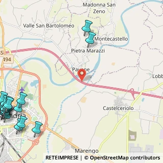 Mappa Viadotto Tanaro Bormida, 15040 Pietra Marazzi AL, Italia (4.192)