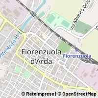 Map Fiorenzuola d'Arda