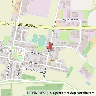Mappa Via E. Tazzoli, 24, 46030 Pomponesco, Mantova (Lombardia)