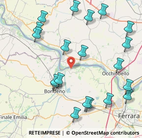 Mappa Strada Paolecchio, 45036 Ficarolo RO, Italia (9.878)