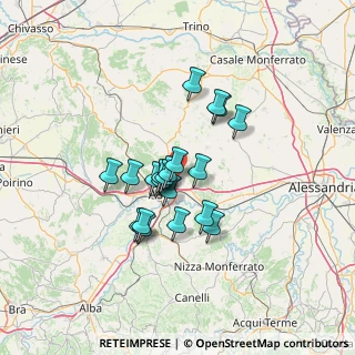 Mappa Strada Zucchetta, 14100 Asti AT, Italia (10.0355)