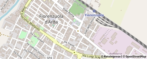 Mappa Fiorenzuola d'Arda