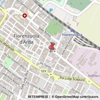 Mappa Via F. Calestani, 4A, 29017 Fiorenzuola d'Arda, Piacenza (Emilia Romagna)