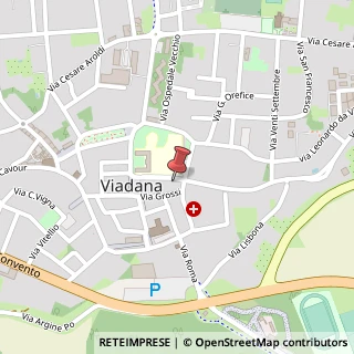Mappa Via Rocca, 50, 46019 Viadana, Mantova (Lombardia)