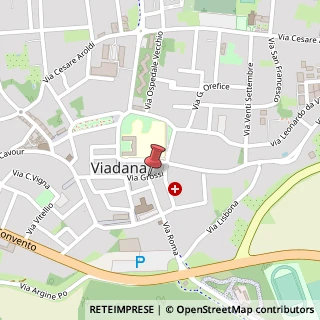 Mappa Via Lodovico Grossi, 41, 46019 Viadana, Mantova (Lombardia)