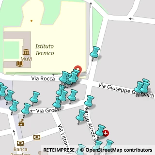 Mappa Via Rocca, 46019 Viadana MN, Italia (0.07407)