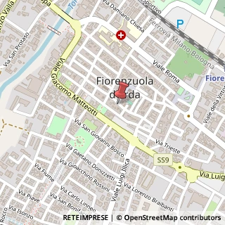 Mappa Via San Fiorenzo, 24, 29017 Fiorenzuola d'Arda, Piacenza (Emilia Romagna)