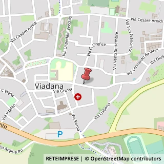Mappa Via Giuseppe Garibaldi, 21, 46019 Viadana, Mantova (Lombardia)
