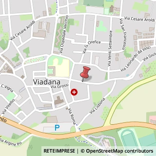 Mappa Via Giuseppe Garibaldi,  33, 46019 Viadana, Mantova (Lombardia)