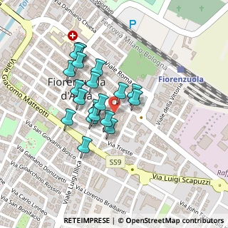 Mappa Piazza Marsala, 29017 Fiorenzuola d'Arda PC, Italia (0.178)