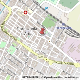 Mappa Piazza Marsala, 19, 29017 Piacenza, Piacenza (Emilia Romagna)