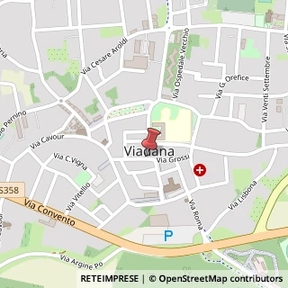 Mappa Piazza A. Manzoni, 3, 46019 Viadana, Mantova (Lombardia)