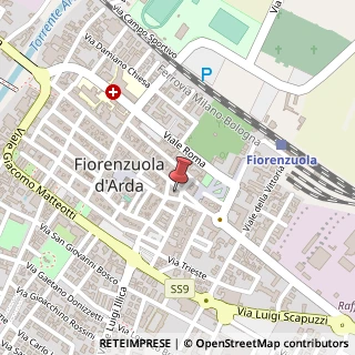 Mappa Piazza Marsala, 12, 29017 Fiorenzuola d'Arda, Piacenza (Emilia Romagna)