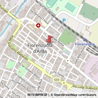 Mappa Via Maculani, 2, 29017 Fiorenzuola d'Arda, Piacenza (Emilia Romagna)
