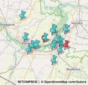 Mappa Via Garibaldi, 46030 Pomponesco MN, Italia (5.888)