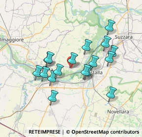 Mappa Via Garibaldi, 46030 Pomponesco MN, Italia (6.44529)