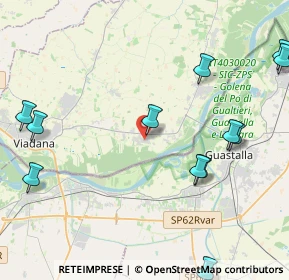 Mappa Via Garibaldi, 46030 Pomponesco MN, Italia (5.45083)