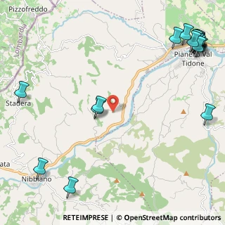 Mappa Località Casa Galvani, 29010 Nibbiano PC, Italia (3.4785)