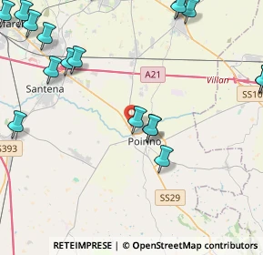 Mappa Via Pessione, 10046 Poirino TO, Italia (6.2195)