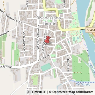 Mappa Via bellocchio 2, 27055 Rivanazzano Terme, Pavia (Lombardia)