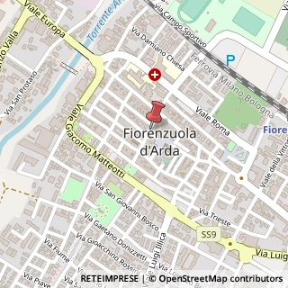 Mappa Via della Liberazione, 29A, 29017 Fiorenzuola d'Arda, Piacenza (Emilia Romagna)