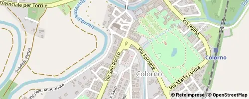Mappa Colorno