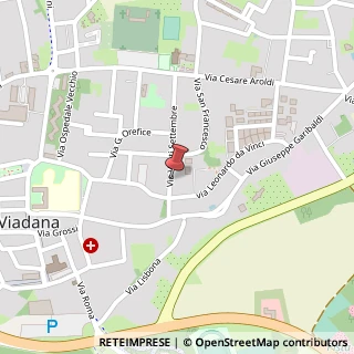 Mappa Via XX Settembre, 18/c, 46019 Viadana, Mantova (Lombardia)