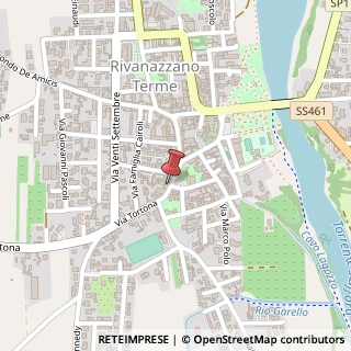 Mappa Corso della Repubblica, 106, 27055 Rivanazzano Terme, Pavia (Lombardia)