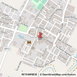 Mappa Piazza garibaldi giuseppe 31, 43036 Soragna, Parma (Emilia Romagna)