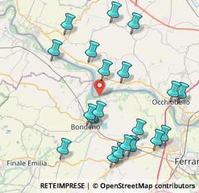 Mappa SP19, 44012 Bondeno FE, Italia (9.0485)