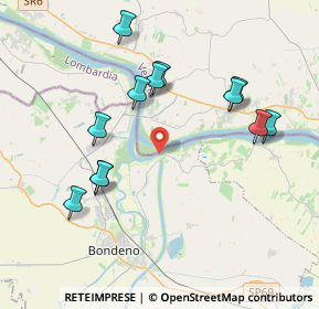 Mappa SP19, 44012 Bondeno FE, Italia (3.98417)