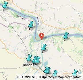 Mappa SP19, 44012 Bondeno FE, Italia (5.83417)