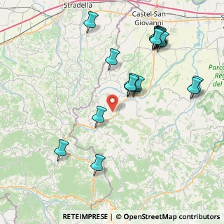 Mappa Località Casa Carosi, 29010 Nibbiano PC, Italia (9.4045)