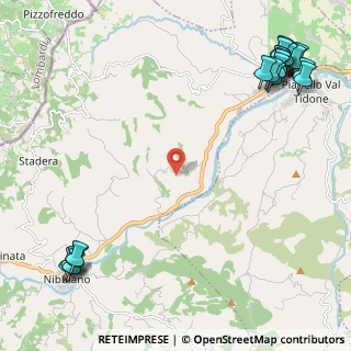 Mappa Località Casa Carosi, 29010 Nibbiano PC, Italia (3.4715)